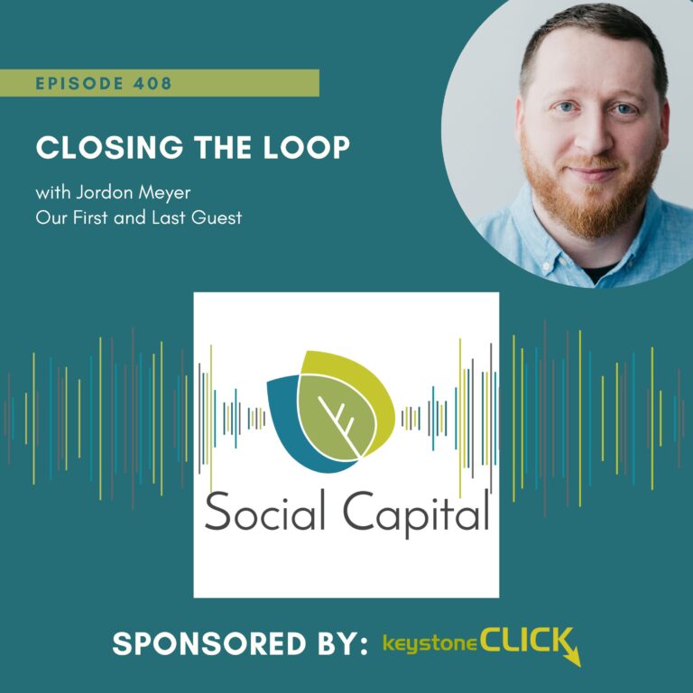 408: Closing the Loop: Jordon Meyer, Our First and Last Guest